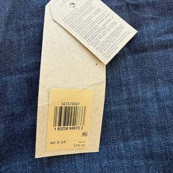 NWT Levi’s Mens Jeans 46x34 Big & Tall 541 Athletic Taper Blue Casual Stretch - Picture 6 of 11